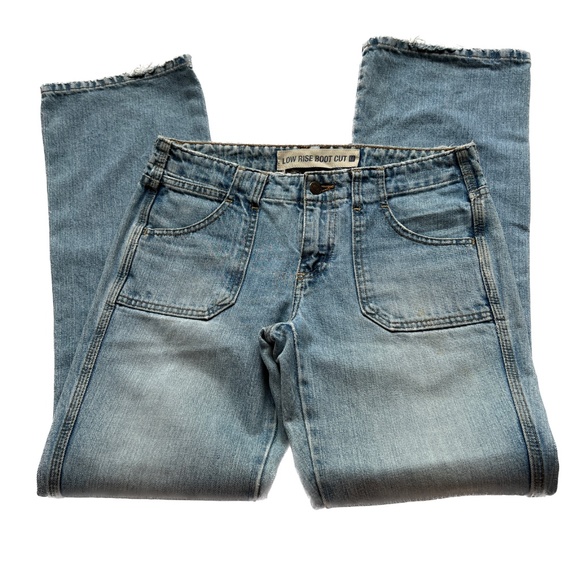 Vintage Gap Jeans Low Rise Boot Cut 100% Cotton Size 6R ( 30x31 ) Made in Canada - Picture 7 of 8
